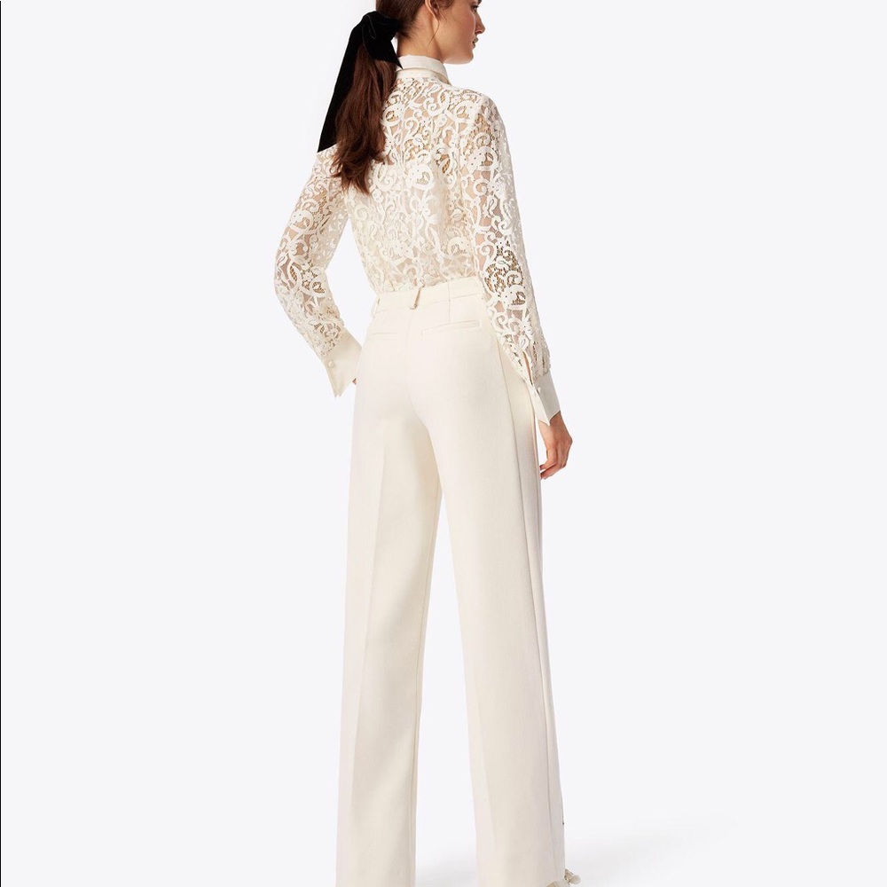 NWT $348 Tory Burch Rosie Lace Top Blouse - Picture 3 of 6